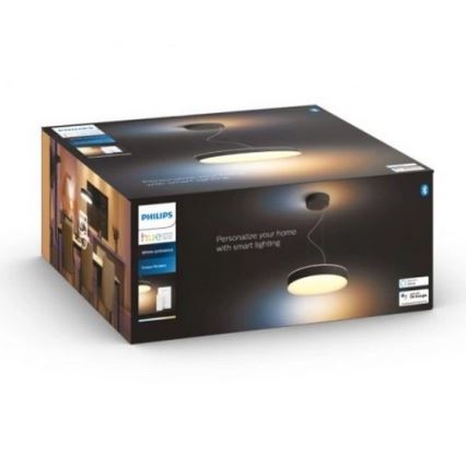 Philips - LED Димируем пендел Hue LED/33,5W/230V 2200-6500K черен + дистанционно управление