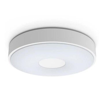 Philips - LED Димируем плафон COINER SCENE SWITCH LED/24W/230V 2700K бял