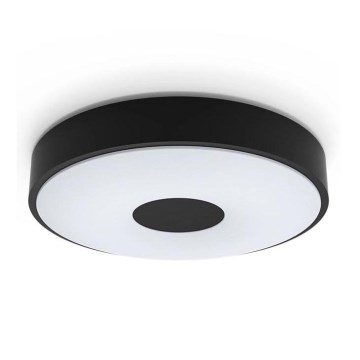 Philips - LED Димируем плафон COINER SCENE SWITCH LED/24W/230V 2700K черен