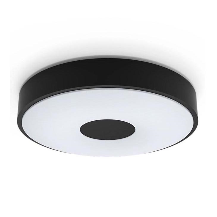 Philips - LED Димируем плафон COINER SCENE SWITCH LED/24W/230V 2700K черен