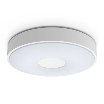 Philips - LED Димируем плафон COINER SCENE SWITCH LED/24W/230V 4000K бял