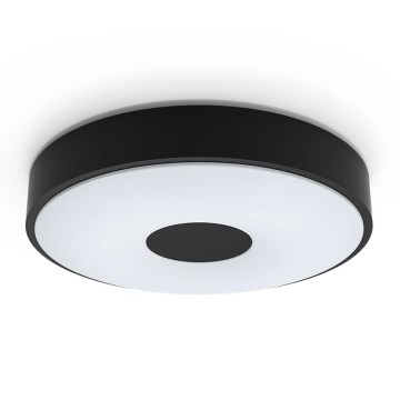 Philips - LED Димируем плафон COINER SCENE SWITCH LED/24W/230V 4000K черен
