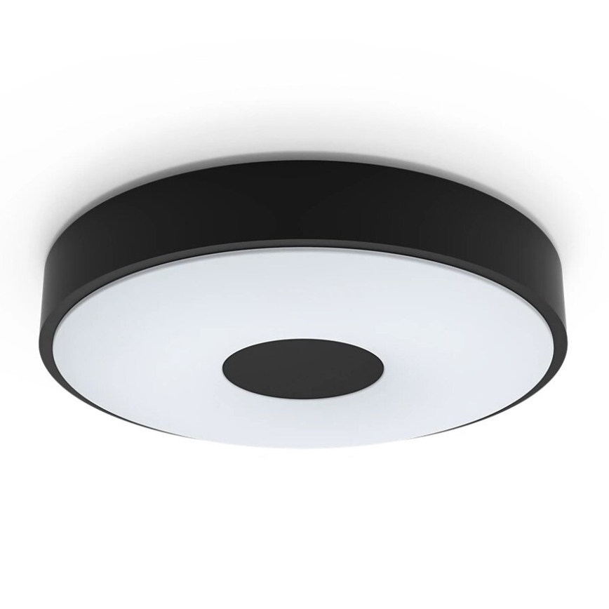 Philips - LED Димируем плафон COINER SCENE SWITCH LED/24W/230V 4000K черен