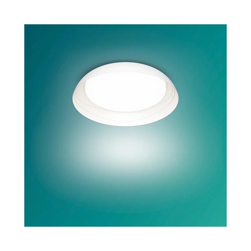 Philips - LED Димируем плафон FLETA SCENE SWITCH LED/10W/230V 4000K бял