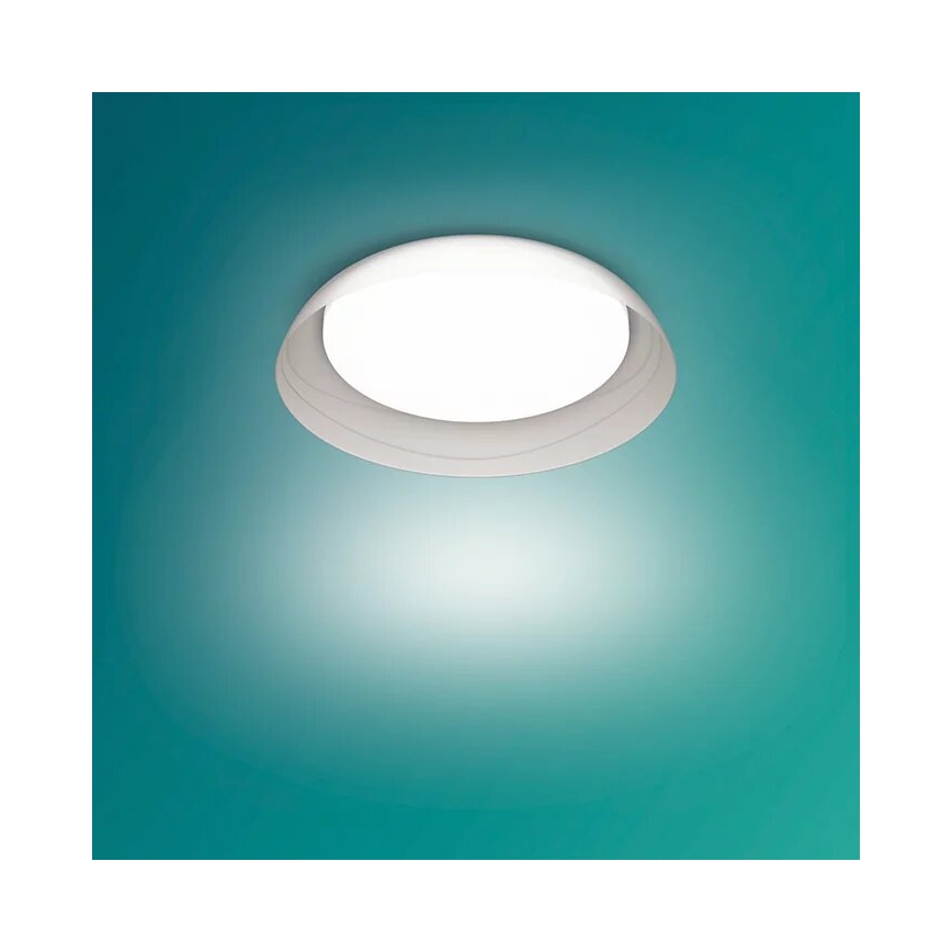 Philips - LED Димируем плафон FLETA SCENE SWITCH LED/10W/230V 4000K прозрачен