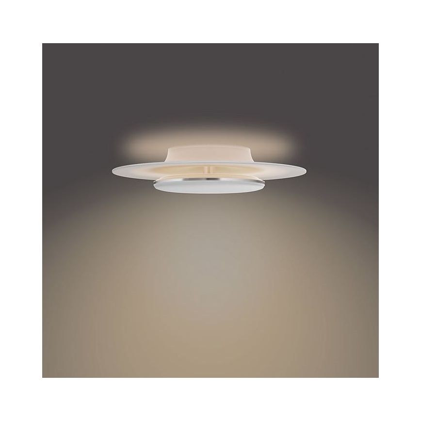 Philips- LED Димируем плафон SCENE SWITCH LED/30W/230V 2700K сребрист