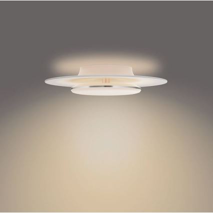 Philips- LED Димируем плафон SCENE SWITCH LED/30W/230V 2700K сребрист