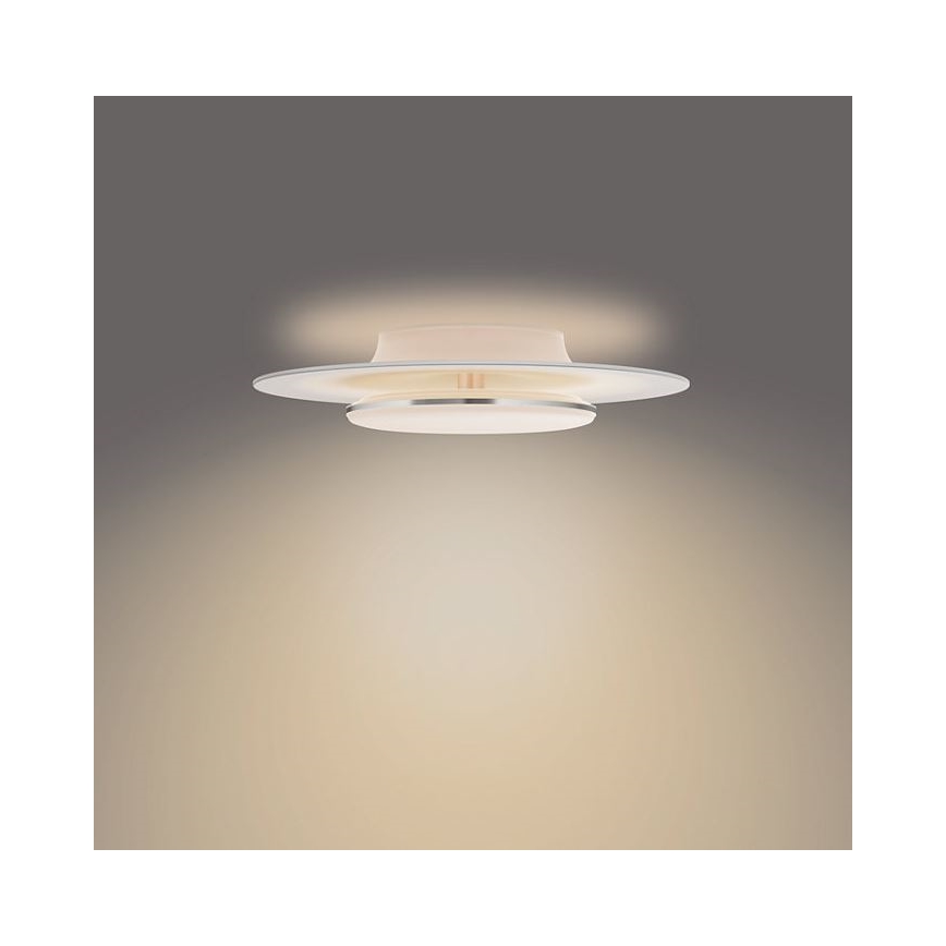 Philips- LED Димируем плафон SCENE SWITCH LED/30W/230V 2700K сребрист