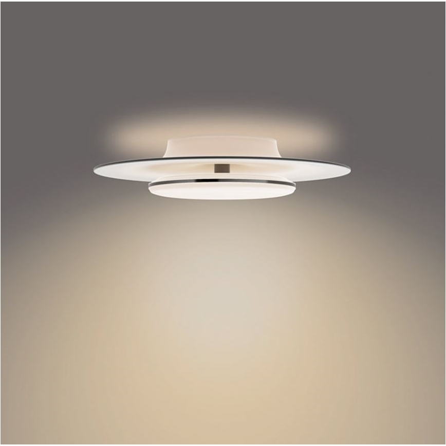 Philips- LED Димируем плафон SCENE SWITCH LED/30W/230V 2700K черен