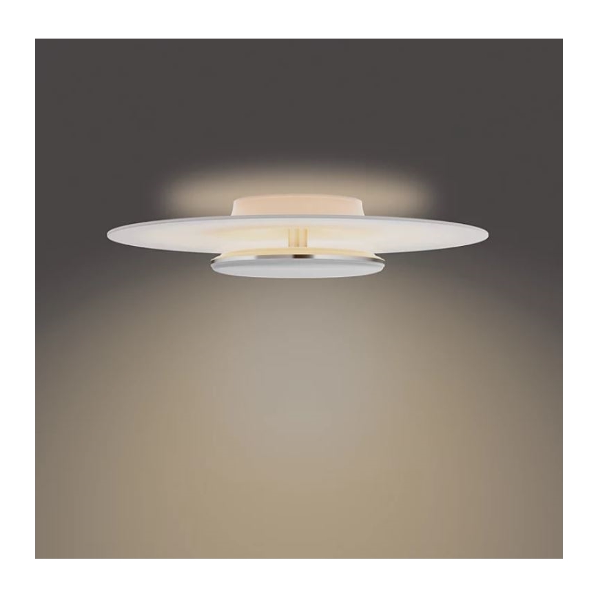 Philips- LED Димируем плафон SCENE SWITCH LED/40W/230V 2700K сребрист