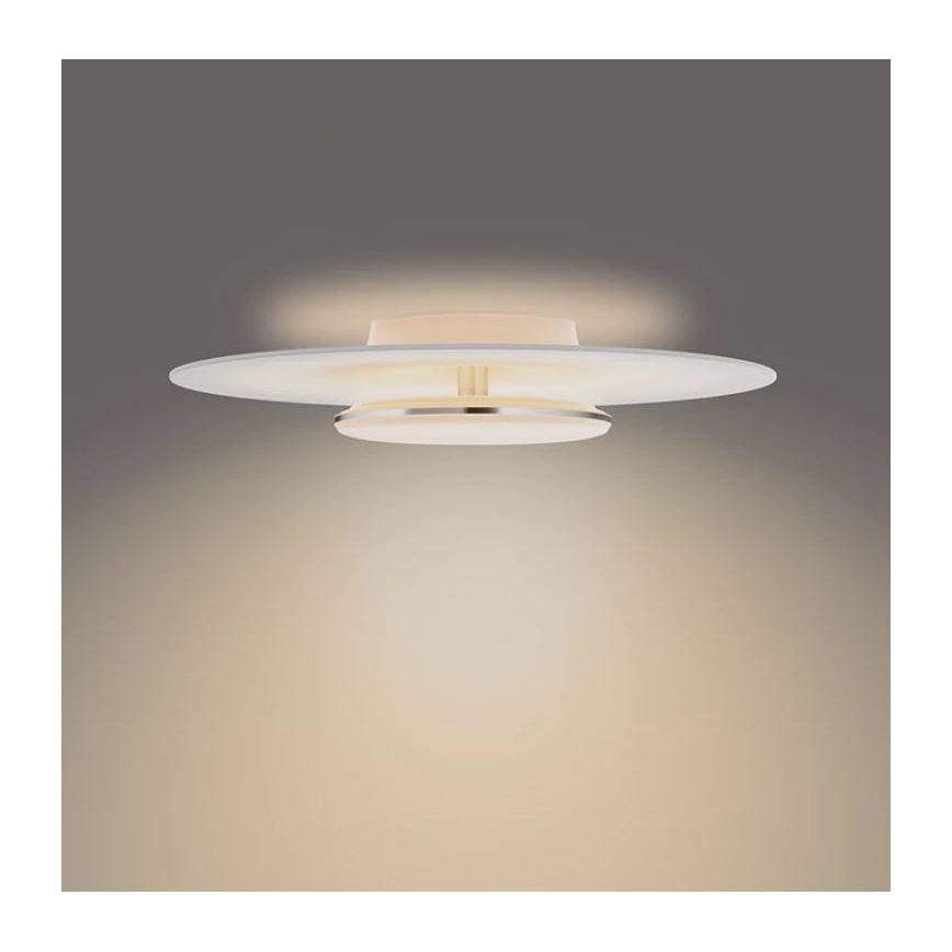 Philips- LED Димируем плафон SCENE SWITCH LED/40W/230V 2700K сребрист