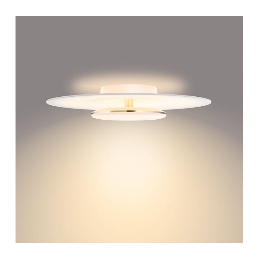 Philips- LED Димируем плафон SCENE SWITCH LED/40W/230V 2700K сребрист