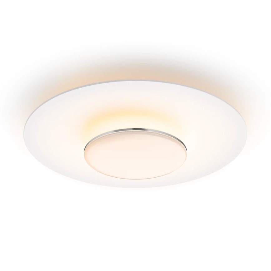 Philips- LED Димируем плафон SCENE SWITCH LED/40W/230V 2700K сребрист