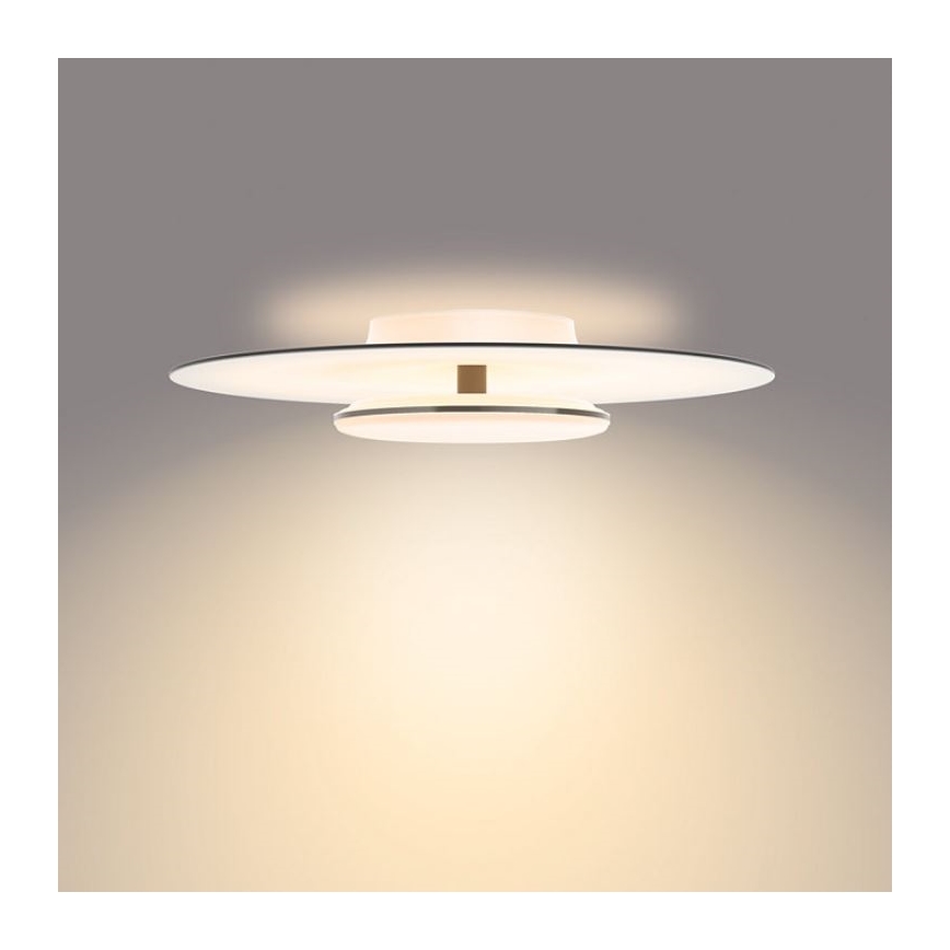 Philips- LED Димируем плафон SCENE SWITCH LED/40W/230V 2700K черен