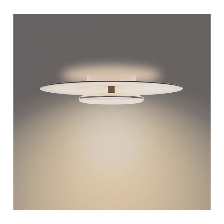 Philips- LED Димируем плафон SCENE SWITCH LED/40W/230V 2700K черен