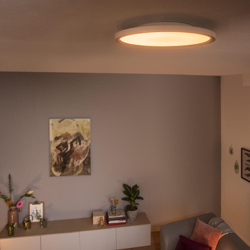 Philips - LED Димируем плафон Hue LED/19W/230V 2200-6500K + дистанционно управление