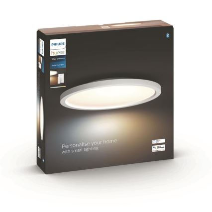 Philips - LED Димируем плафон Hue LED/19W/230V 2200-6500K + дистанционно управление