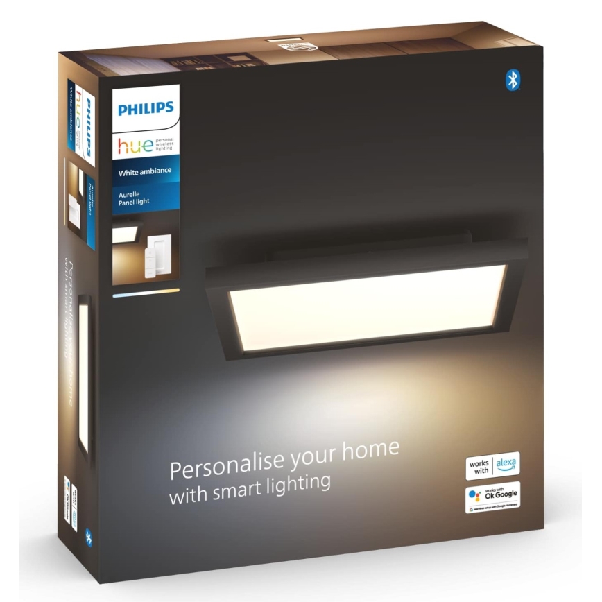 Philips - LED Димируем плафон Hue AURELLE LED/19W/230V + дистанционно управление