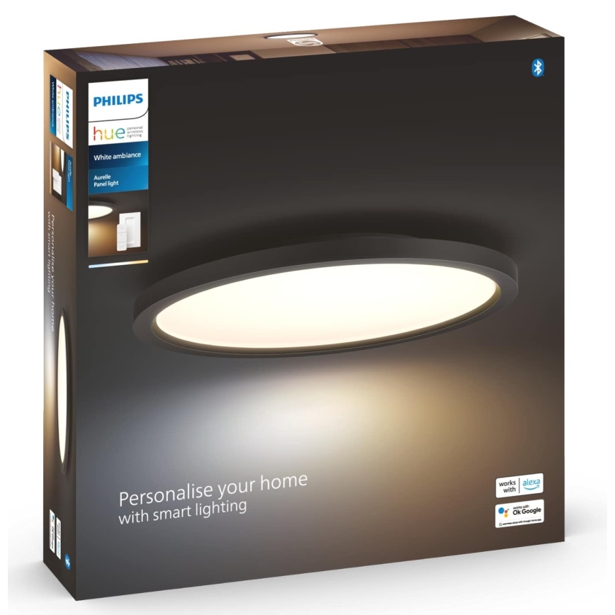 Philips - LED Димируем плафон Hue AURELLE LED/24,5W/230V + дистанционно управление