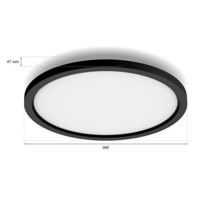 Philips - LED Димируем плафон Hue AURELLE LED/24,5W/230V + дистанционно управление
