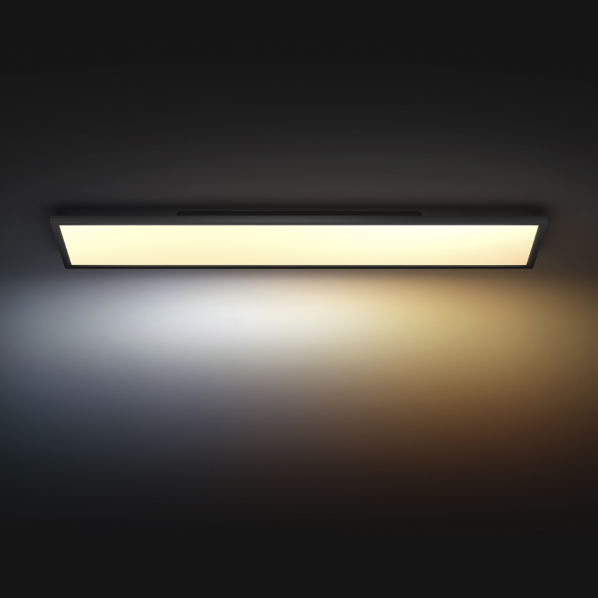 Philips - LED Димируем плафон Hue AURELLE LED/39W/230V 2200-6500K 120x30 см черен