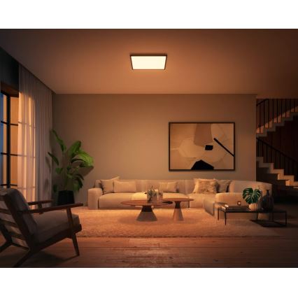 Philips - LED Димируем плафон Hue AURELLE LED/39W/230V + дистанционно управление
