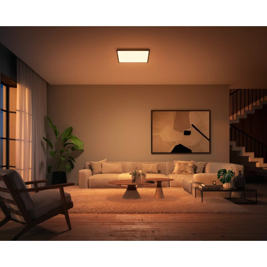 Philips - LED Димируем плафон Hue AURELLE LED/39W/230V + дистанционно управление