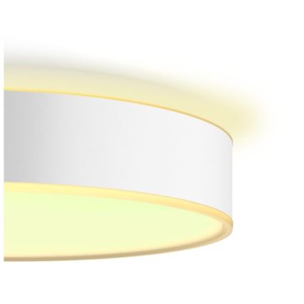 Philips - LED Димируем плафон Hue LED/33,5W/230V 2200-6500K Ø 425 мм бял + дистанционно управление