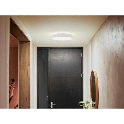 Philips - LED Димируем плафон Hue LED/19,2W/230V 2200-6500K Ø 381 мм бял + дистанционно управление