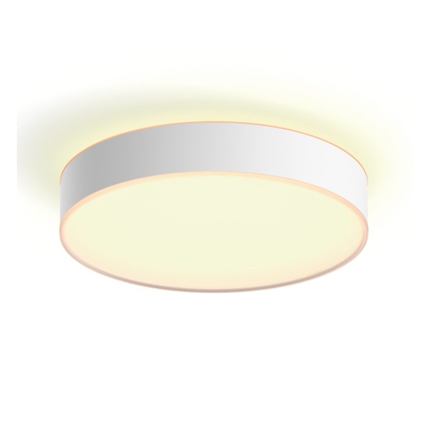 Philips - LED Димируем плафон Hue LED/19,2W/230V 2200-6500K Ø 381 мм бял + дистанционно управление