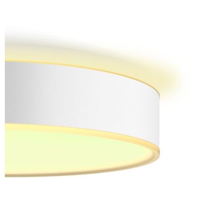 Philips - LED Димируем плафон Hue LED/19,2W/230V 2200-6500K Ø 381 мм бял + дистанционно управление