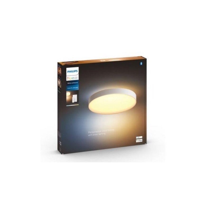 Philips - LED Димируем плафон Hue LED/48W/230V 2200-6500K Ø 551 мм бял + дистанционно управление