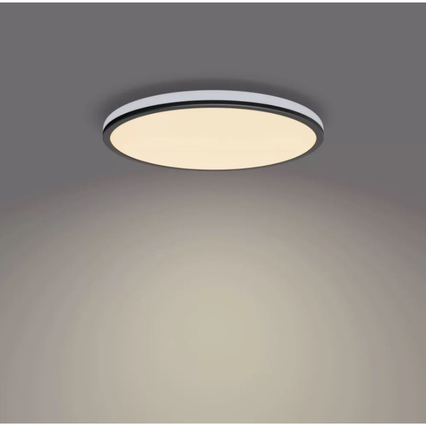 Philips - LED Димируем плафон SCENE SWITCH LED/18W/230V Ø 30 см 2700K черен