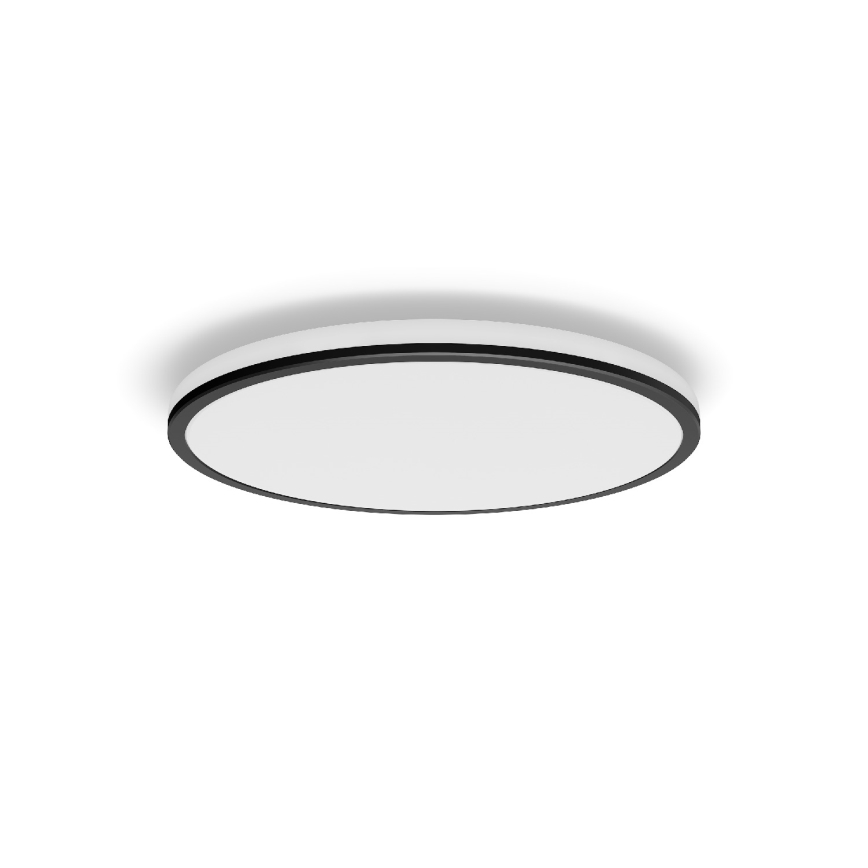 Philips - LED Димируем плафон SCENE SWITCH LED/18W/230V Ø 30 см 4000K черен