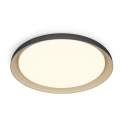 Philips - LED Димируем плафон PEBBLO SCENE SWITCH LED/10W/230V 2700K черен