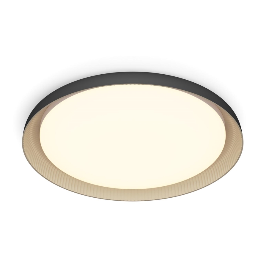 Philips - LED Димируем плафон PEBBLO SCENE SWITCH LED/10W/230V 2700K черен