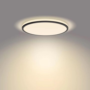 Philips - LED Димируем плафон SCENE SWITCH LED/18W/230V Ø 30 см 2700K черен