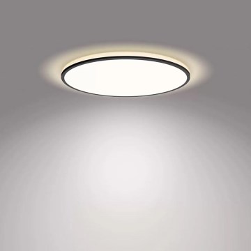 Philips - LED Димируем плафон SCENE SWITCH LED/18W/230V Ø 30 см 4000K черен