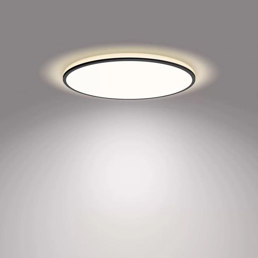 Philips - LED Димируем плафон SCENE SWITCH LED/18W/230V Ø 30 см 4000K черен