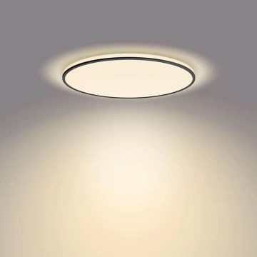Philips - LED Димируем плафон SCENE SWITCH LED/36W/230V Ø 50 см 2700K черен