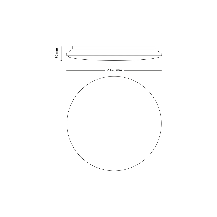 Philips - LED Димируем плафон LED/40W/230V 2700-6500K + дистанционно управление