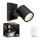 Philips - LED Димируем спот Hue RUNNER 1xGU10/4,2W/230V 2200-6500K + дистанционно управление черен
