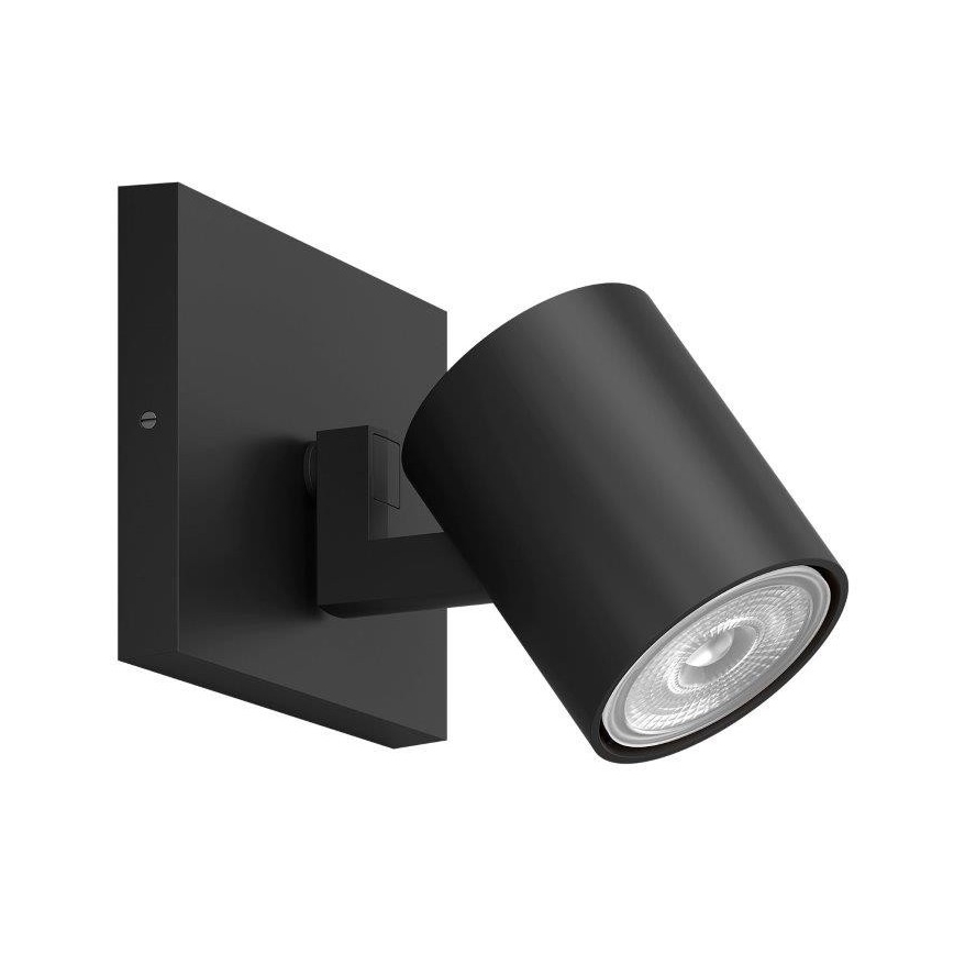 Philips - LED Димируем спот Hue RUNNER 1xGU10/4,2W/230V 2200-6500K черен