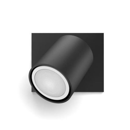 Philips - LED Димируем спот Hue RUNNER 1xGU10/4,2W/230V 2200-6500K + дистанционно управление черен