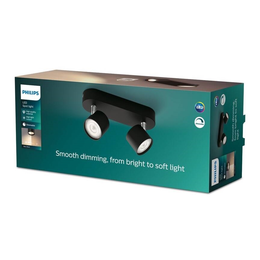Philips - LED Димируем спот 2xLED/4,5W/230V