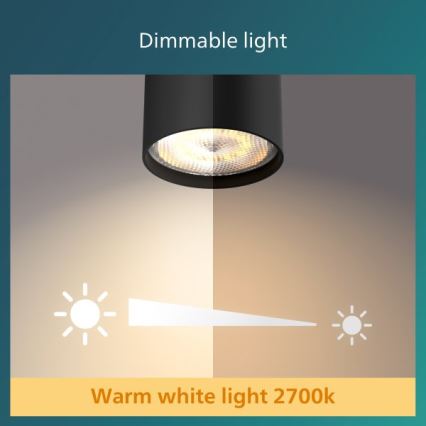 Philips - LED Димируем спот 3xLED/4,5W/230V