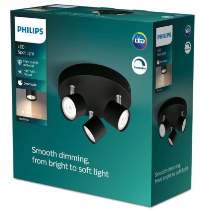 Philips - LED Димируем спот 3xLED/4,5W/230V