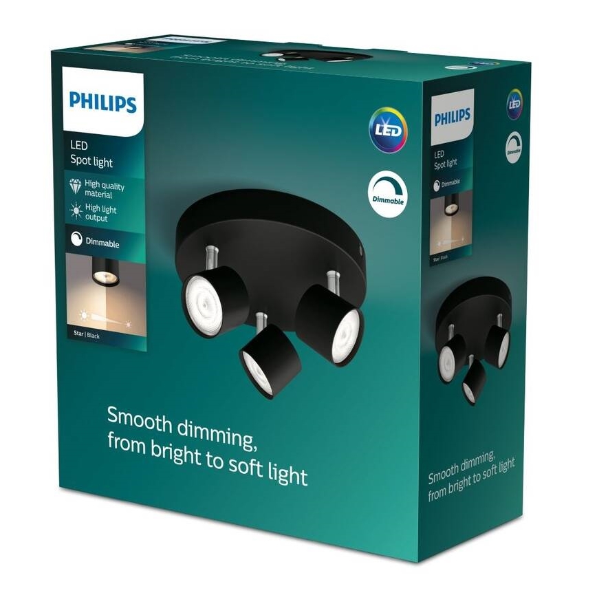 Philips - LED Димируем спот 3xLED/4,5W/230V