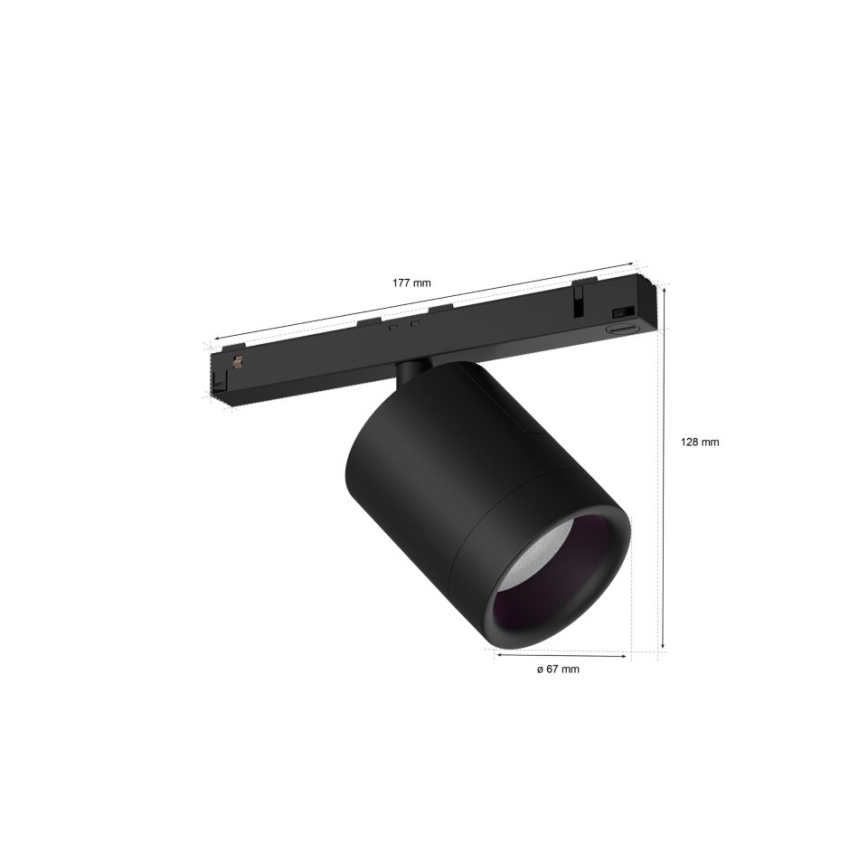 Philips - LED RGB Димируем спот за релсова система Hue PERIFO LED/5,2W/24V 2000-6500K