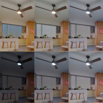 Philips - LED димируем таванен вентилатор CIVX LED/24W/230V + дистанционно управление
